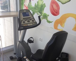 Gym bike at the Ministry