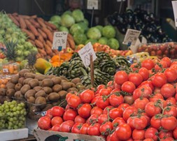 Fruit and vegeatbles in the market