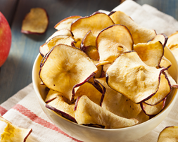 Baked apple chips